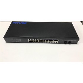 Resim Netlink Ntl24Gsfpsw 24Port Gigabit 2Sfp Port Metal Kasa Switch 