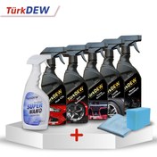 Resim TürkDEW Oto Bakım Seti 6 Ürün 1 Arada 