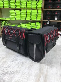 Resim DOT CYCLE Motosiklet Plastik Destekli Yan Çanta Takımı (2'Lİ) 