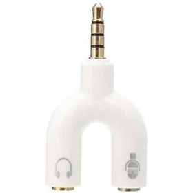 Resim KEEPRO Kulaklık Mikrofon Birleştirici 3.5 Mm 4 Boğumlu Çevirici Aparat 