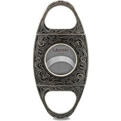 Resim Lubinski Metal Puro Kesici Lazer Bıçak Kabartma Işlemeli Black (60RİNG) 