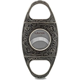 Resim Lubinski Metal Puro Kesici Lazer Bıçak Kabartma Işlemeli Black (60RİNG) 