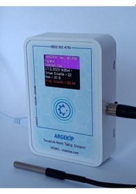 Resim Eczaneler İçin 5 Metre Problu Sıcaklık Ve Nem Takip Cihazı 