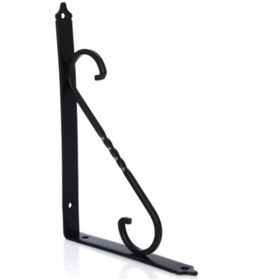 Resim Onurluyapımarket Demirhan 15X20 Ferforje Raf Altı Siyah Dm05 