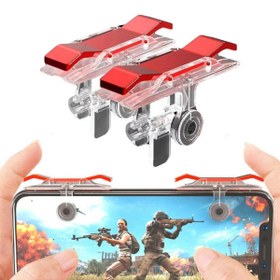 Resim Pubg Oyun Konsolu Aparatı Ateş Tetik Mükemmel Hassasiyet Telefon Joystick 