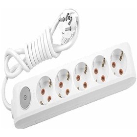 Resim Pack Viko Multi-let 5li Anahtar-topraklı Kablolu Ç.k 1m Priz 1 