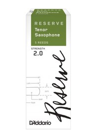 Resim D'addario Dkr0520 Reserve Tenor Saksafon Kamışı No: 2.0 Başlangıç/eğitim - 5'li Paket Yumuşak Başlangıç Seviyesi İçin Uygun Ve Hassas Tepki 