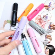 Resim 1 adet - 5ml Taşınabilir Parfüm Sprey Şişesi - Mini Moda Yeniden Doldurulabilir Seyahat Atomizer - Kozmetik Pompası Dağıtıcı - Pratik ve Kullanımı Kolay - Seyahat Sırasında Nemlendirme ve Koku İçin Gerekli 