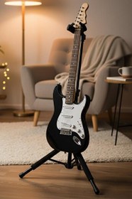 Resim Lastvoice GTR-226 PRO Yüksek Kaliteli Gitar Standı Sehpası Profesyonel 