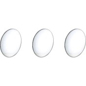 Resim Dadata 3x Gümüş Ton 3 7 Inç Dia Yuvarlak Arka Görünüm Spot Aynalar Araba (Yurt Dışından) 