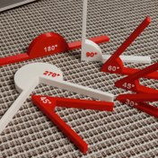 Resim 1 Set Matematik Öğretim Yardımcıları - Açı Ölçüm Araçları, Geometrik Açı Gösterim Araçları, Açı Tanıma İçin Eğitici Öğrenme Araçları, Dayanıklı Plastik Malzeme ile Yapılmış, Genç Öğrenciler İçin İdeal, Matematik Öğretim Yardımcıları | Bilgi Gösterim | Dayanıklı Plastik Yapı 