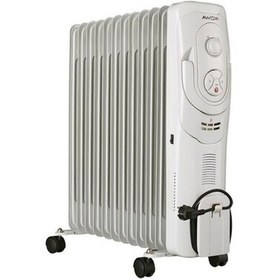 Resim AWOX 12F Dilim Plus Fanlı 2900 W Yağlı Radyatör ( BEYAZ RENK ) 