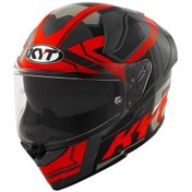 Resim KYT R2R KASK OCTANE RED 