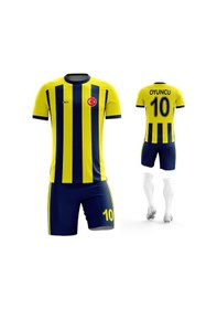 Resim Acr Giyim Kişiye Özel Futbol Forması Sarı Lacivert 2020 Lacivert 