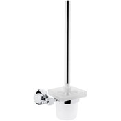 Resim VitrA Juno Classic A44424 Tuvalet Fırçalığı, Krom 