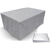 Resim Su Geçirmez Dış Mekan Veranda Bahçe Mobilyası Kılıfları, Yağmur Ve Kar Geçirmez, 75 Boyut 86,5x86,5x76,5 Cm. 