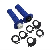 Resim Richard4 Motosiklet Evrensel Sapları Gidon 7/8 Inç 22MM El Kavrama Geçmeli Kam Kilidi Için Motokros Kir Bisiklet (Yurt Dışından) 