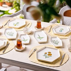 Resim Aryıldız Vesta 32 Parça 6 Kişilik Kahvaltı Takımı 