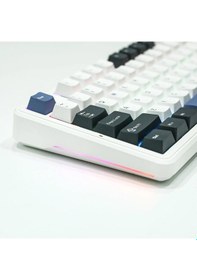 Resim Aula F87 Mekanik Rgb Tkl Graywood V3 Switch Kablosuz Makrolu Hot Swap Klavye 