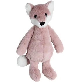 Resim Dada Peluş Oyuncak Uyku Arkadaşı Tilki Pembe 34 Cm Çok Renkli 