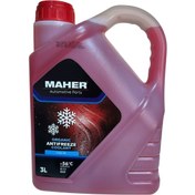 Resim Antifiriz Kırmızı Organik -56 Derece 3 Litre 