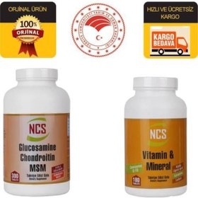 Resim Ncs Glucosamine Chondroitin Msm 300 Tablet + Ncs Multivitamin 180 Tablet 