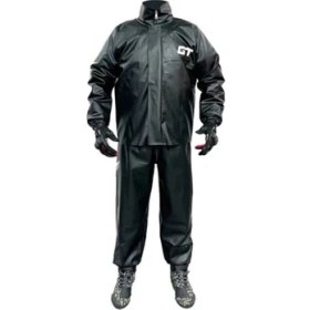 Resim Forte Gt Pvc Takım Yağmurluk Siyah (L) 