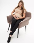 Resim Gulbala Style Gebelik İçin Oluklu Tayt 209573607 SiYAH 