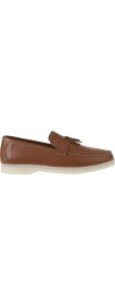 Resim Bueno Shoes Taba Flotter Deri Kadın Loafer 05WS101 