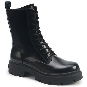 Resim Nine West Francoıs 5pr Siyah Kadın Biker Bot 000000000102044254 Siyah 