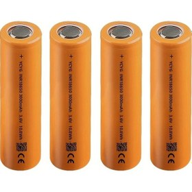 Resim Sunshine022 4 Adet 18650 Lityum Pil 3000mah Yüksek Kapasite El Feneri Projektör İçin 