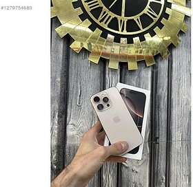 Resim Apple iPhone 16 Pro İkinci El TR | 128 GB | Çöl Titanyum 