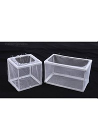 Resim Tül Akvaryum Balık Yavruluğu Akvaryum Yavruluk 16x14x16cm 