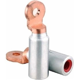 Resim 5 Adet Skp 95mm Bakır Alüminyum Bimetal Sıkmalı Kablo Pabucu 