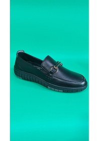 Resim Voyager Kadın Hakiki/gerçek Deri Rahat Günlük Comfort Ayakkabı Z078 Siyah 