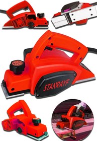 Resim stanrayf Alman W-POWER 9500 W Otomatik Çelik Şanzıman Motor Korumalı Çift Bıçaklı Planya Rende Makinesi 