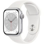 Resim İkinci El Apple Watch Series 8 GPS 41 MM Gümüş Akıllı Saat 
