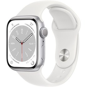 Resim İkinci El Apple Watch Series 8 GPS 41 MM Gümüş Akıllı Saat 