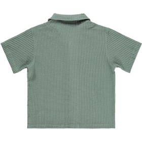 Resim Civil Boys Basic Waffle 6-9 Yaş Gömlek - Yeşil - Çağla Yeşili / 9-10 Yaş 