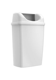 Resim Rulopak Duvara Monte 25 L Çöp Kovası - Beyaz Diğer 