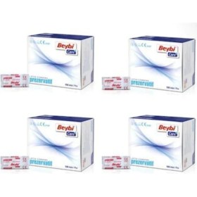 Resim Beybi 4adet Condom Prezervatif 100 Adet Lateks 