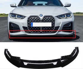 Resim Bmw 4 Serisi G26 Uyumlu M Perf. Ön Lip / 4 Kapı 