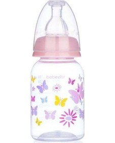 Resim Bebedor Biberon Orta Akış Desenli Pp 125 Ml 23302 (Pembe) 