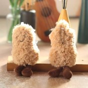Resim Baijiafu2 Yeni 1 Adet Dört Inç Iyi Şanslar Karikatür Peluş Oyuncak Bebek Anahtarlık Sevimli Bebek Anahtar Küçük Kolye Seti (Yurt Dışından) 