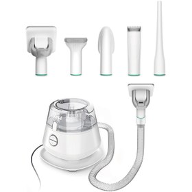 Resim inse P20 Pet Grooming Vacuum Hayvan Temizleme Robotu Beyaz 