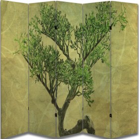 Resim Doğa Temalı Özel Tasarım Paravan Room Divider 180 x 200 cm 
