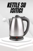 Resim cenk x store Yeni Nesil Saplı Uzun Ömürlü Paslanmaz Çelik Su Isıtıcı Kettle 