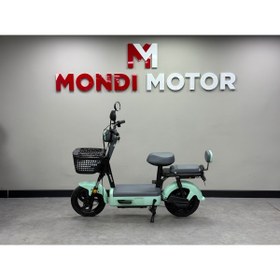 Resim Mondial Bomber Elektrikli Motosiklet Yeşil 2026 - MondiMotor 