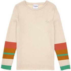 Resim U.S. Polo Assn. Kız Çocuk Krem Bisiklet Yaka Kazak 50297224-VR071 