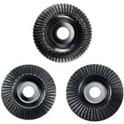 Resim Suntek 3 Adet Açı Öğütücü Disk Taşınabilir Ahşap 125 MM 